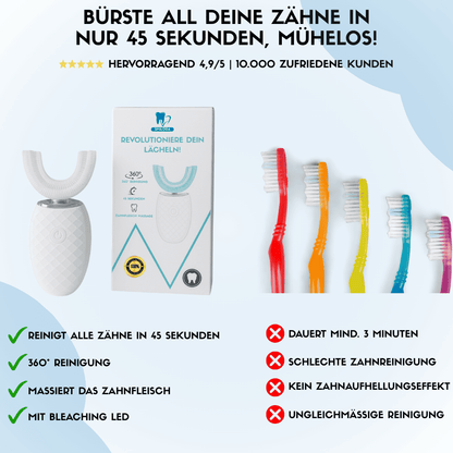 Die Zahnbürste, die deine Zähne in 45 Sekunden automatisch reinigt