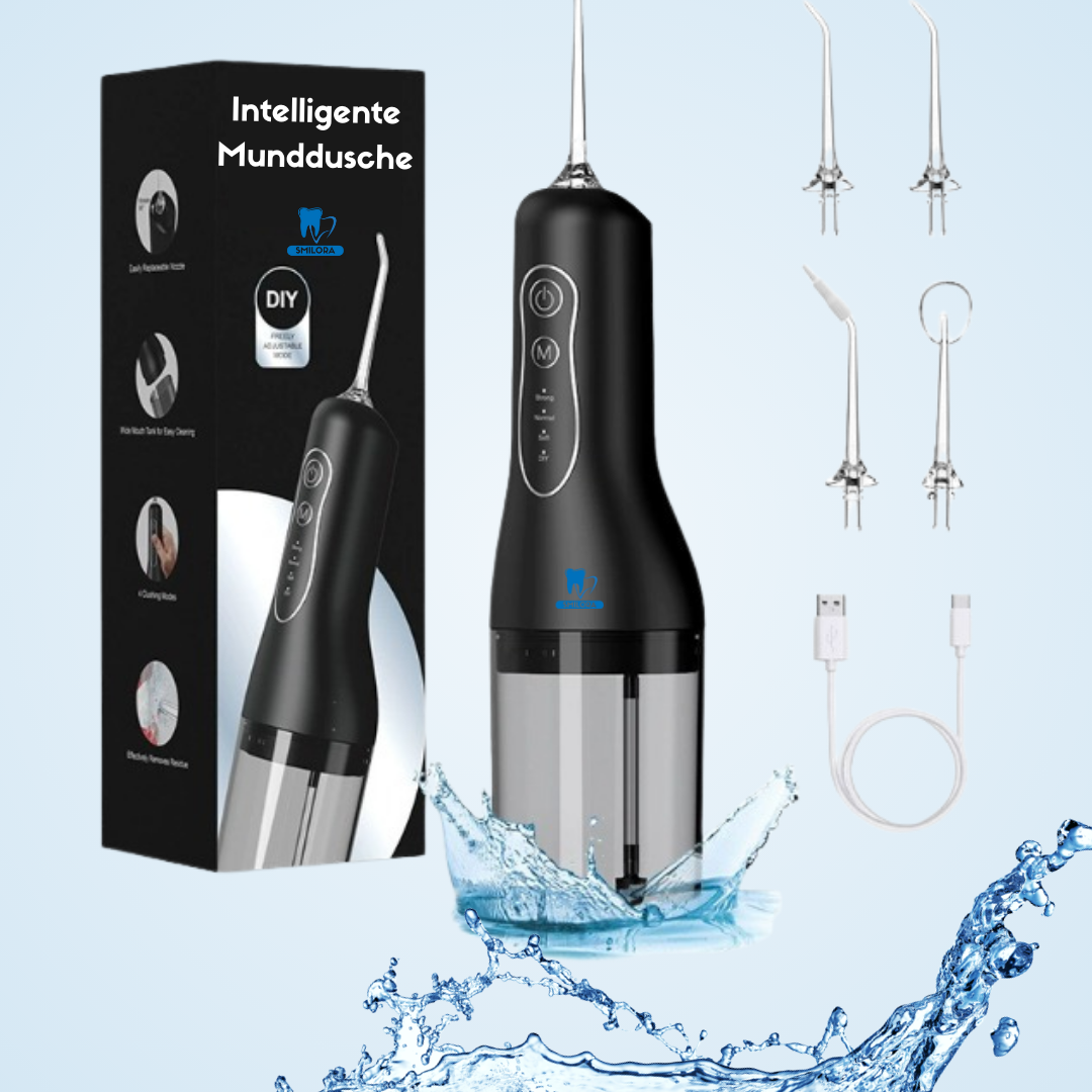 🌟 Smilora Elektrische Munddusche – Für dein strahlend sauberes Lächeln